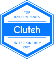 Clutch top b2b companies uk 2021 logo